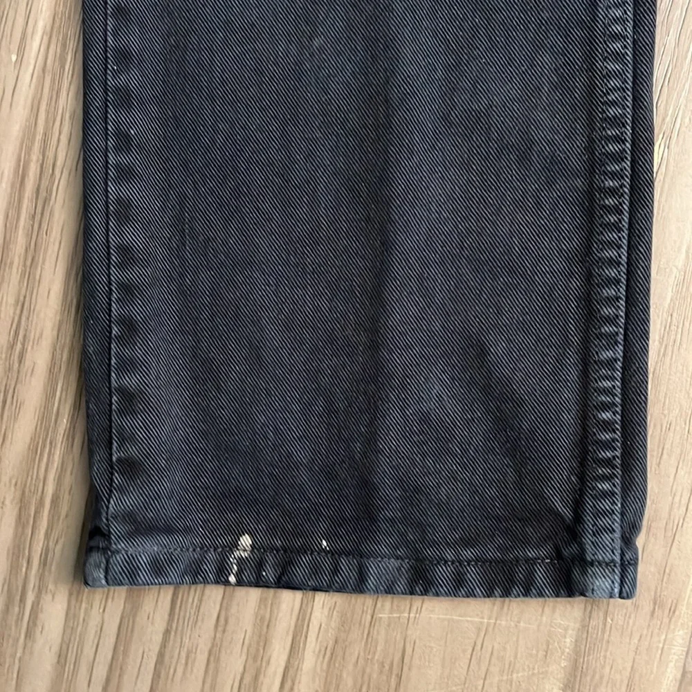 90’s VINTAGE SILVERTAB LEVIS  LOOSE FIT BLACK JEANS MADE IN USA WOMENS 28